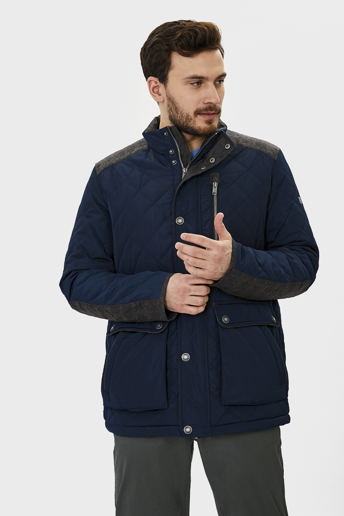 

Куртка мужская Baon B531025 синяя 4XL, B531025