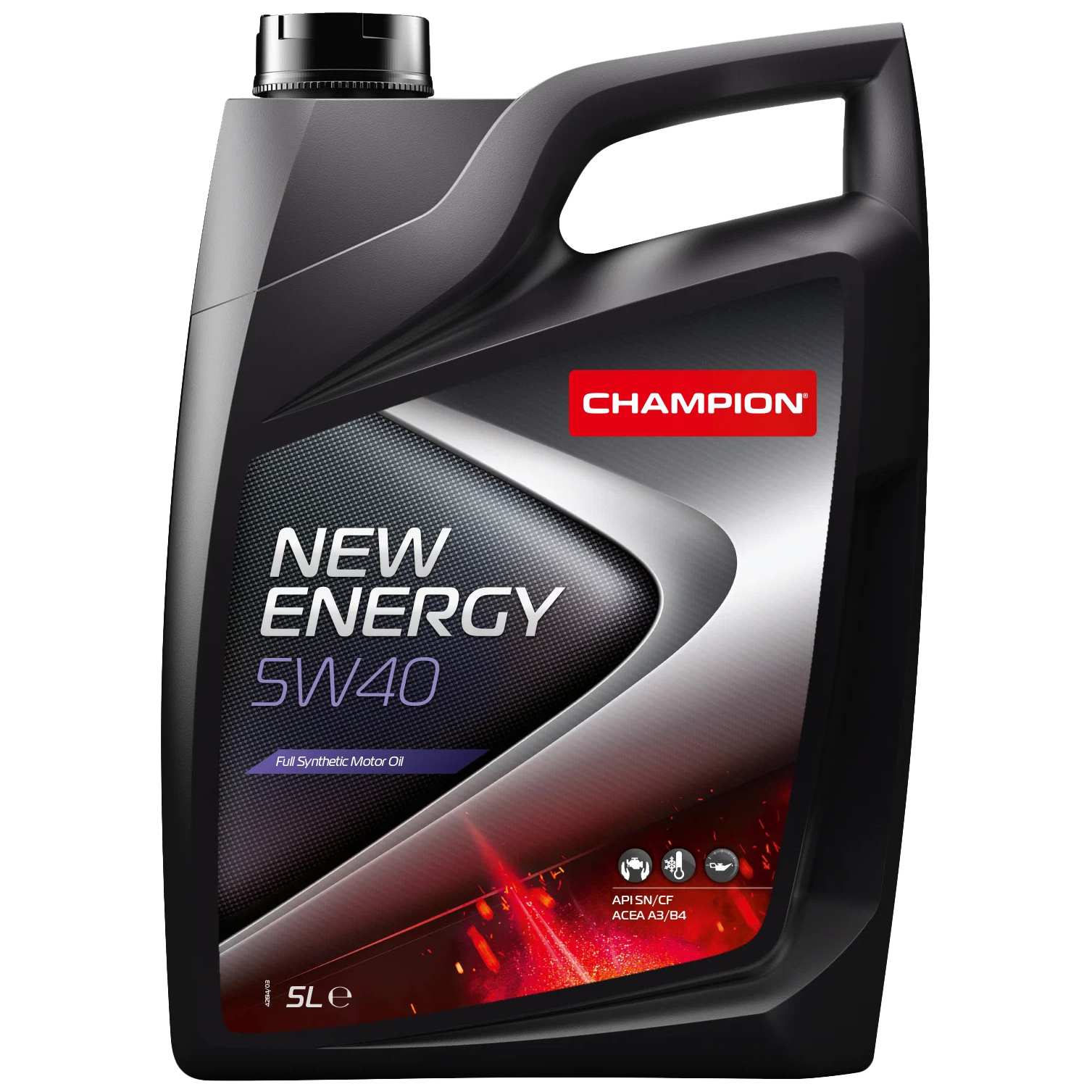 Моторное масло Champion синтетическое New Energy 5w40 5л