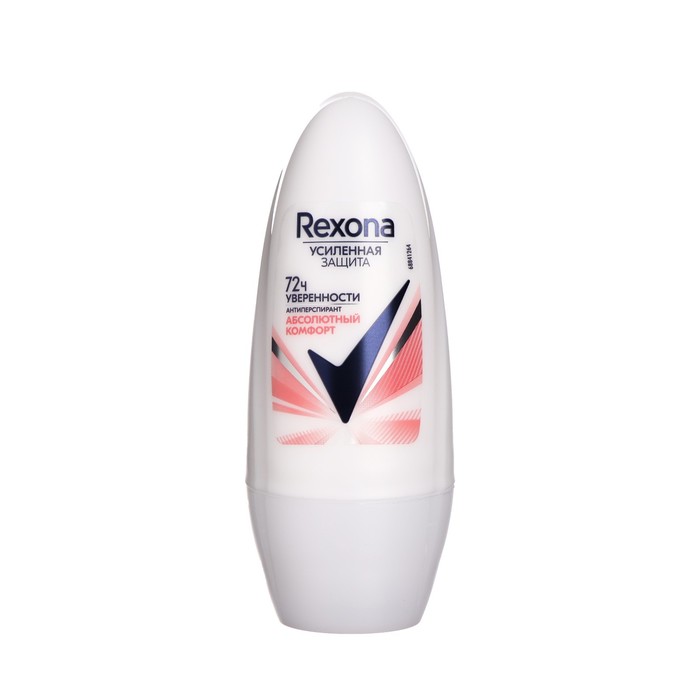 Дезодорант REXONA Абсолютный комфорт , 50 мл дезодорант аэрозоль для тела rexona абсолютный комфорт женский 150 мл