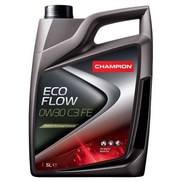 

Моторное масло Champion синтетическое Eco Flow 0w30 C3 Fe 5л