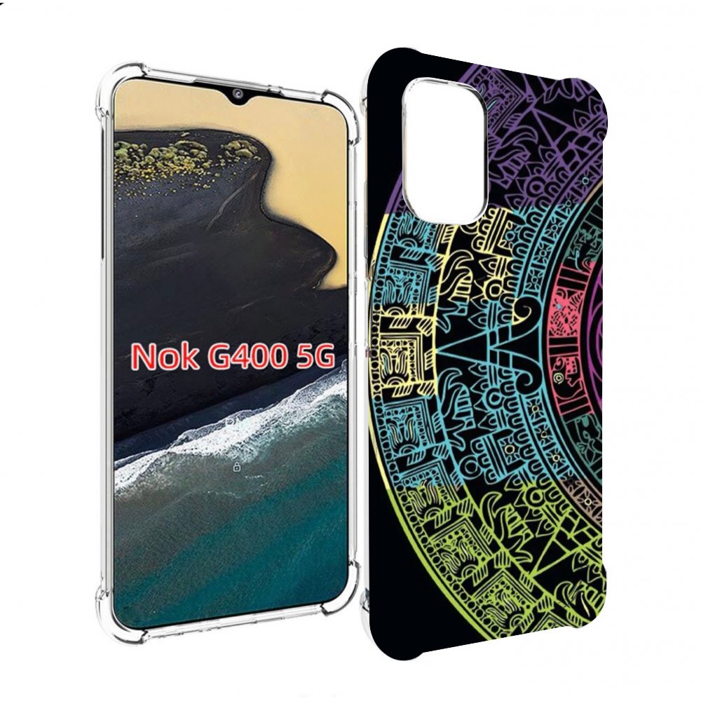 

Чехол MyPads орнамент полукруга для Nokia G400 5G, Прозрачный, Tocco