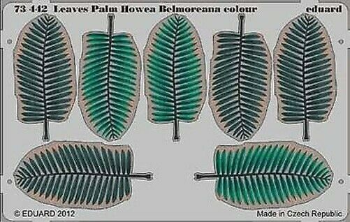 

Фототравление Eduard 73442 Leaves Palm Howea Belmoreana colour 1/72, Цветной