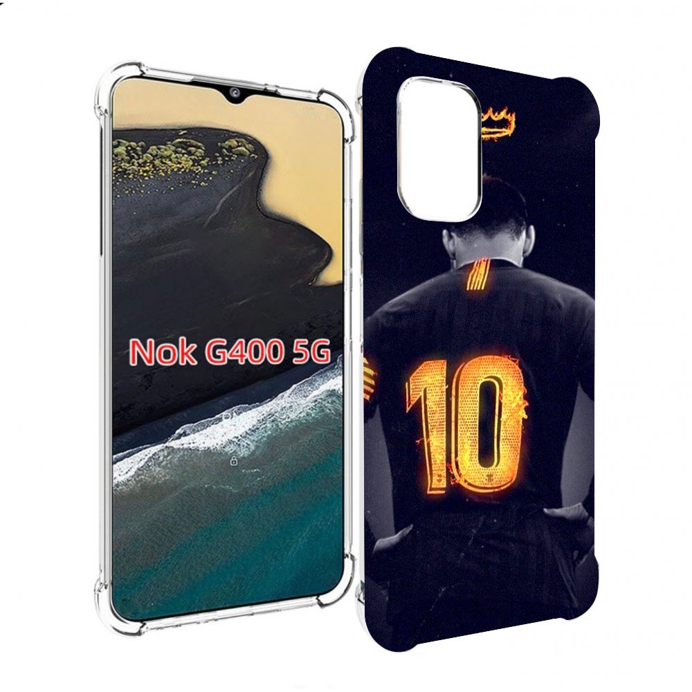 

Чехол MyPads номер-10 для Nokia G400 5G, Прозрачный, Tocco