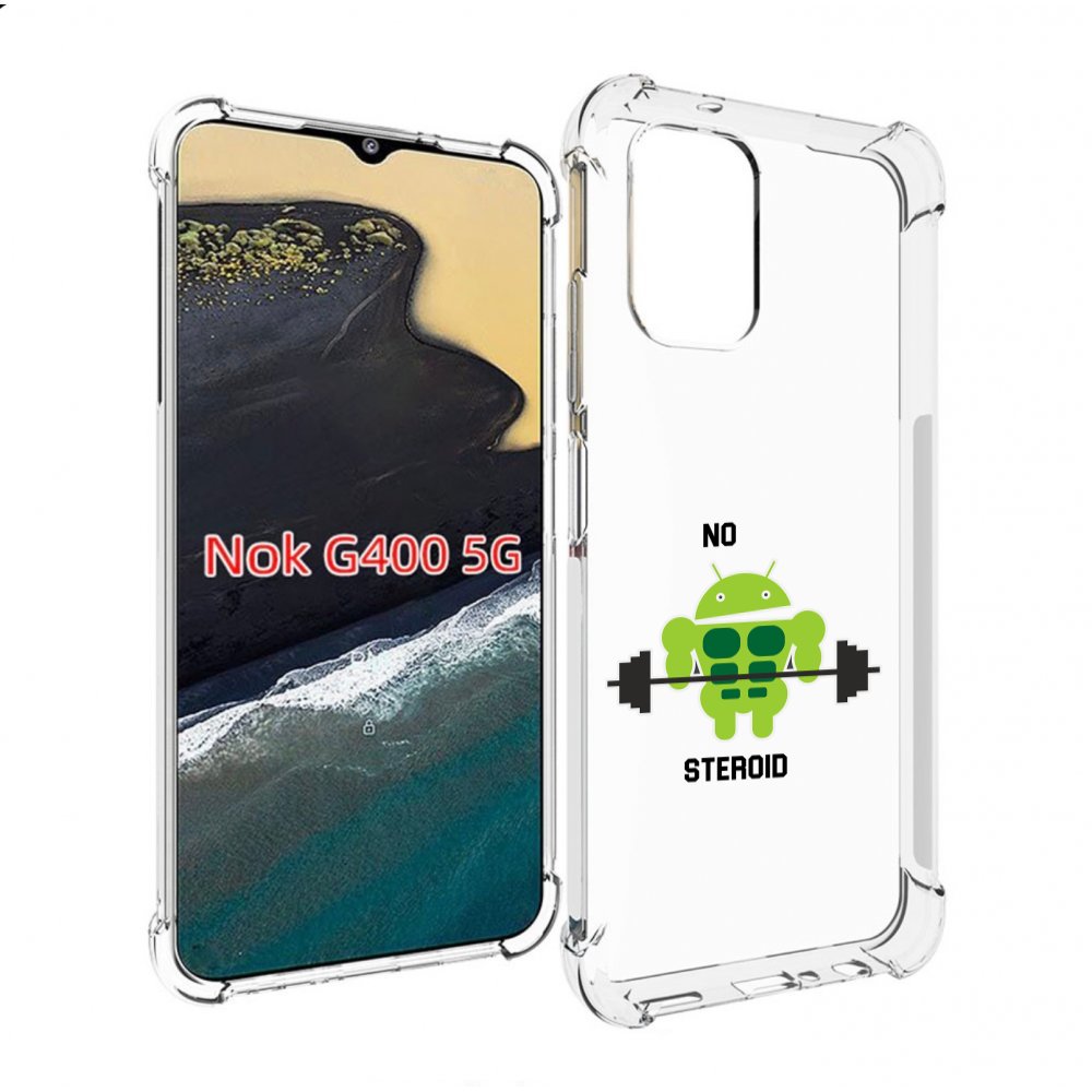 

Чехол MyPads нет-стероидам для Nokia G400 5G, Прозрачный, Tocco