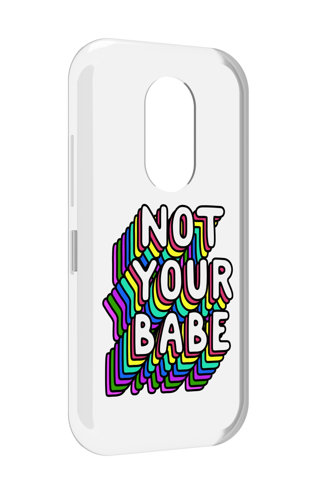 

Чехол MyPads не-твоя-девочка для Doogee S61 / S61 Pro, Прозрачный, Tocco