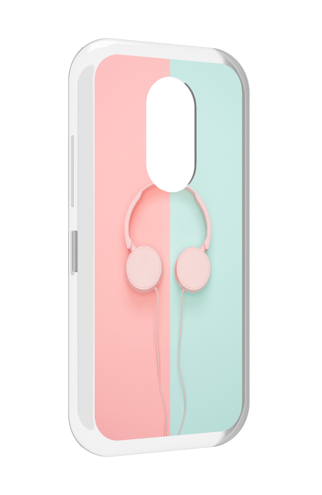 

Чехол MyPads наушники-минимализм для Doogee S61 / S61 Pro, Прозрачный, Tocco