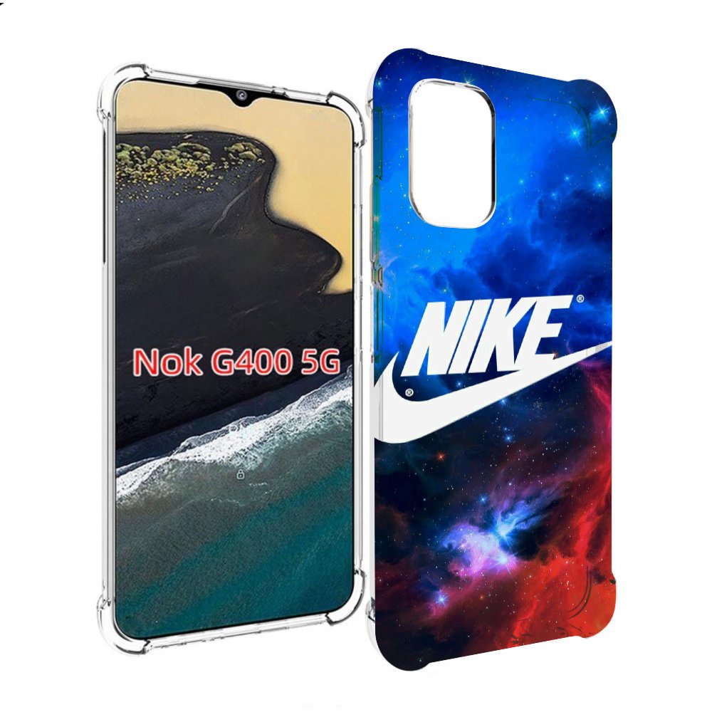 

Чехол MyPads найк в космосе для Nokia G400 5G, Прозрачный, Tocco