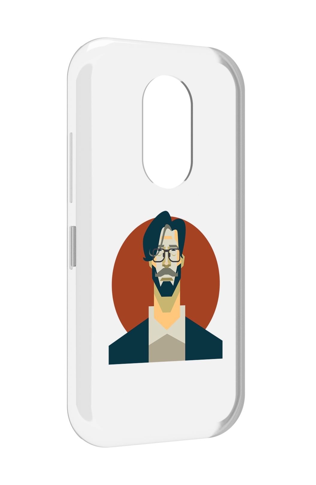 

Чехол MyPads мужичек-в-очках для Doogee S61 / S61 Pro, Прозрачный, Tocco