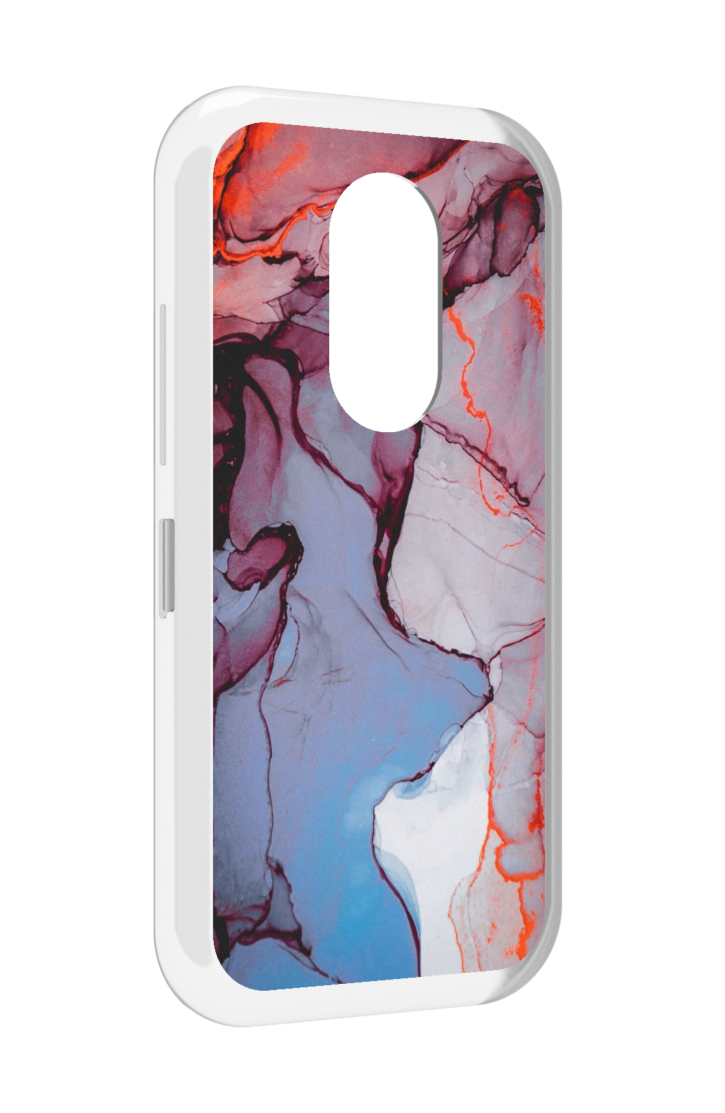 

Чехол MyPads мраморный рисунок для Doogee S61 / S61 Pro, Прозрачный, Tocco