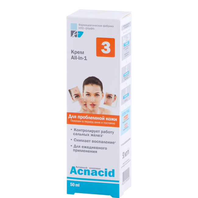 

Acnacid Крем all-in-1 50 мл