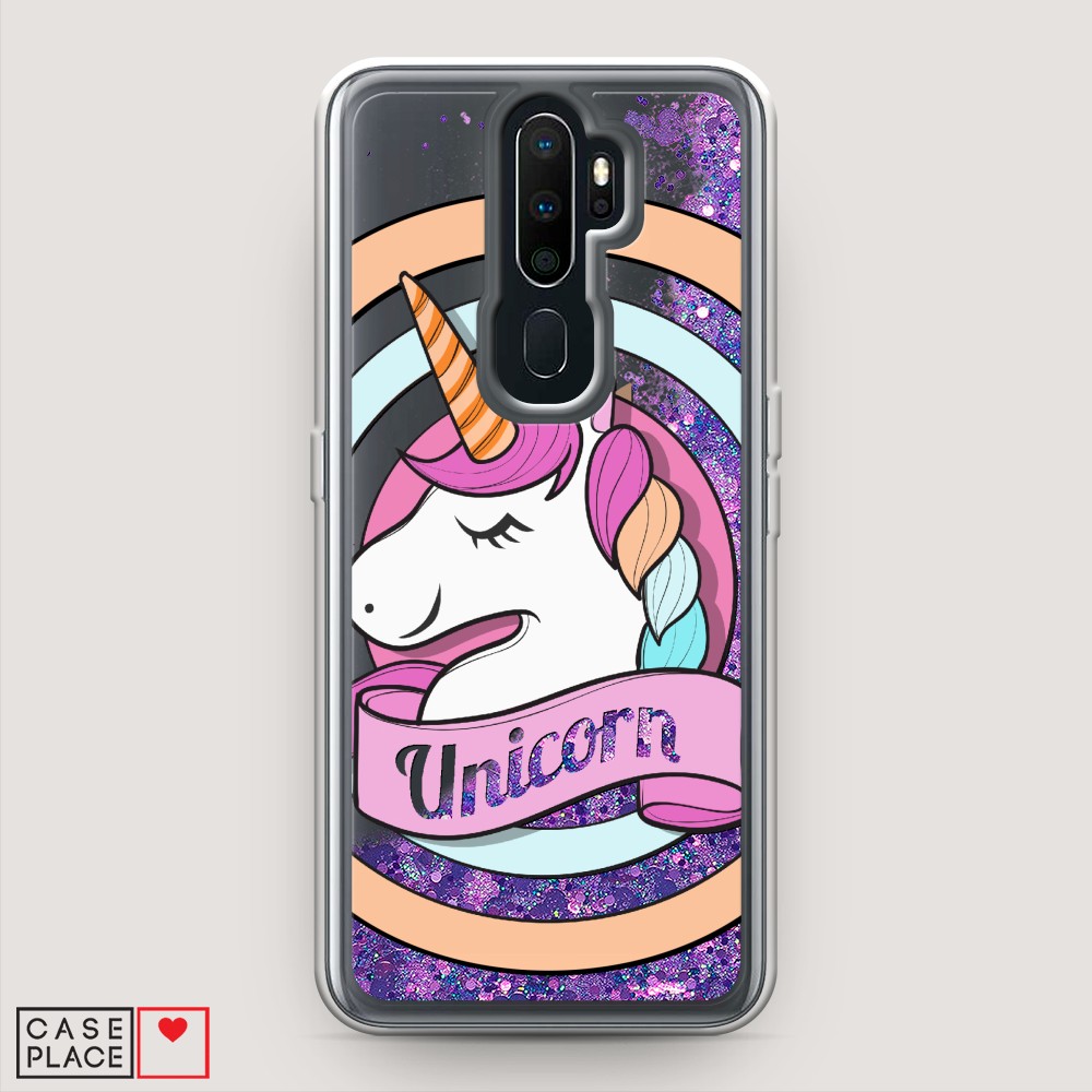 

Чехол Awog на Oppo A5/A9 2020 "Unicorn зефирный", Разноцветный, 251392-1