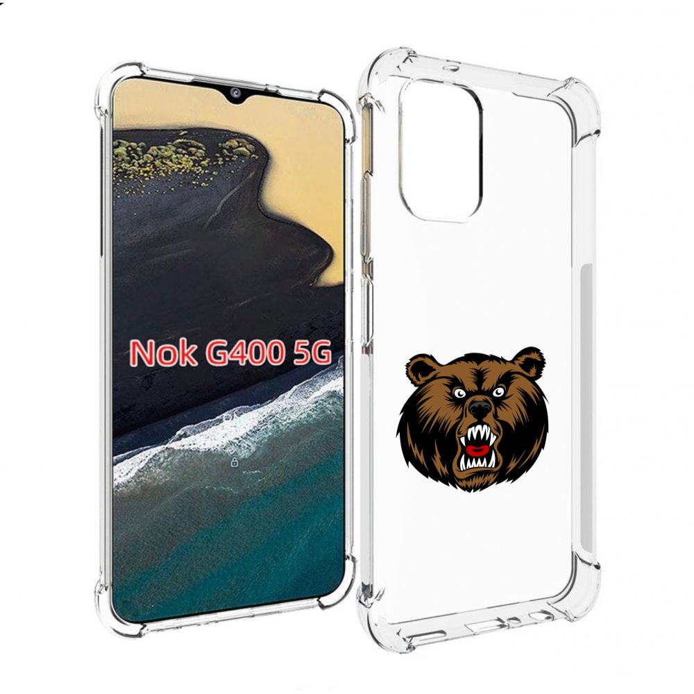 

Чехол MyPads бурый для Nokia G400 5G, Прозрачный, Tocco