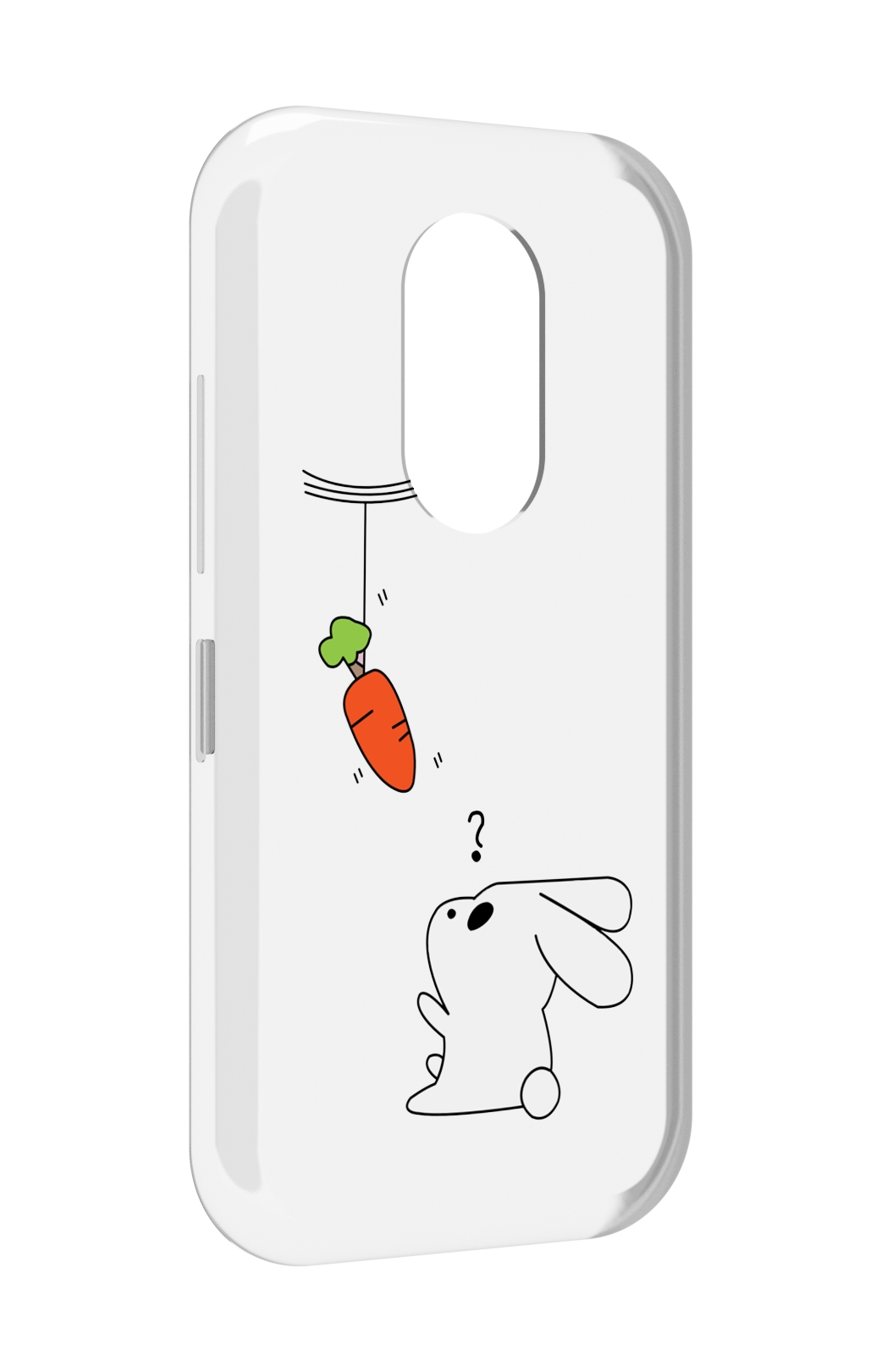 

Чехол MyPads морковка детский для Doogee S61 / S61 Pro, Прозрачный, Tocco