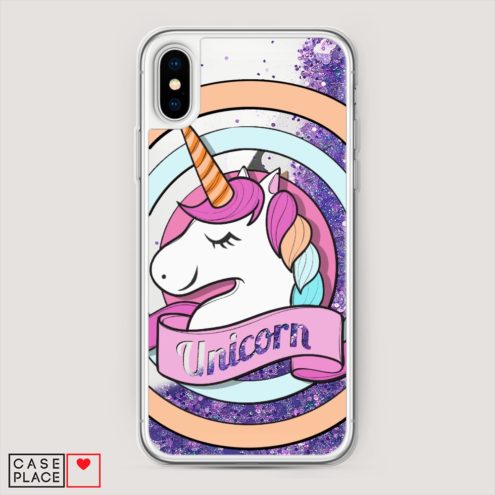 

Чехол Awog на Apple iPhone XS Max (10S Max) / Айфон XS Max (10S Max) "Unicorn зефирный", Разноцветный, 11992-1