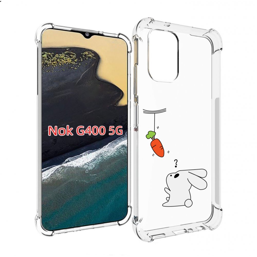 

Чехол MyPads морковка детский для Nokia G400 5G, Прозрачный, Tocco
