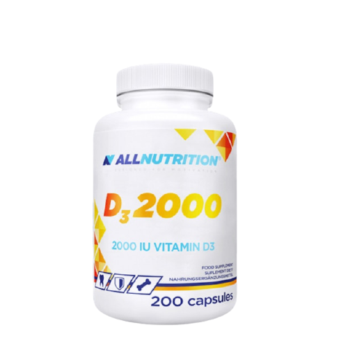 

ALLNUTRITION Vitamin D3 2000, 200 капсул