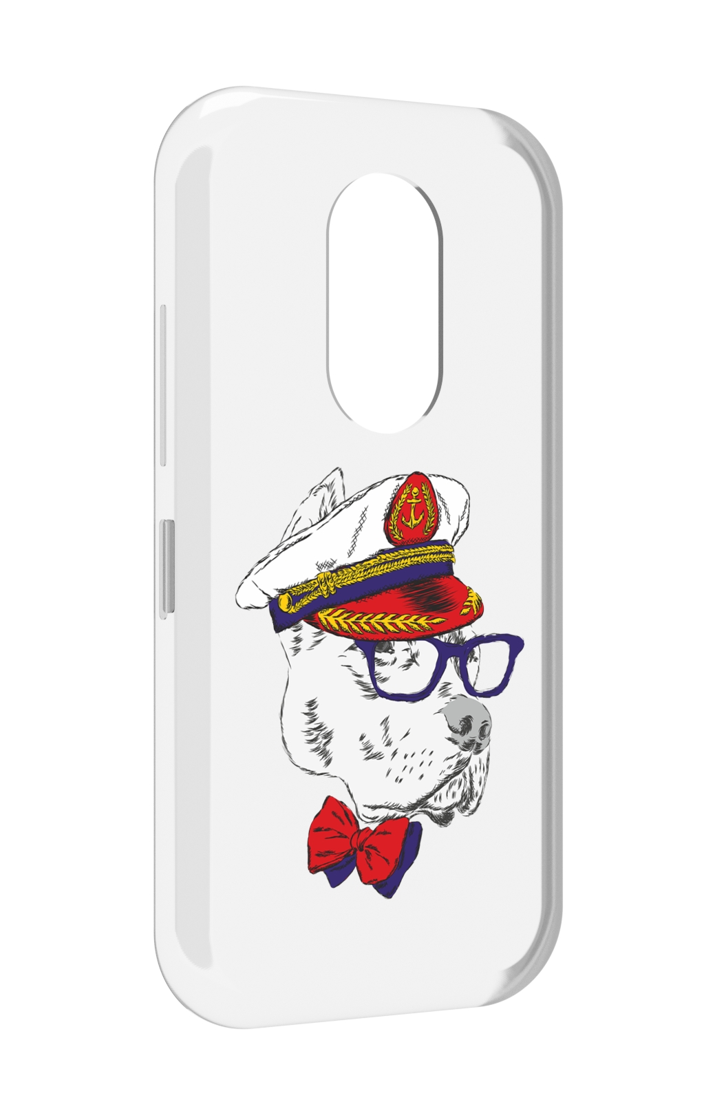 

Чехол MyPads бульдог для Doogee S61 / S61 Pro, Прозрачный, Tocco