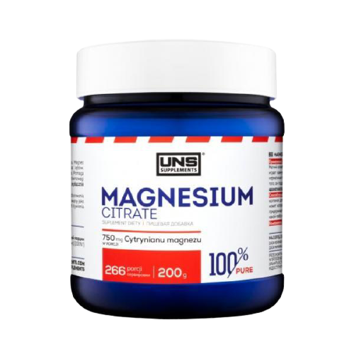 фото Магний uns 100% pure magnesium citrate 200 г