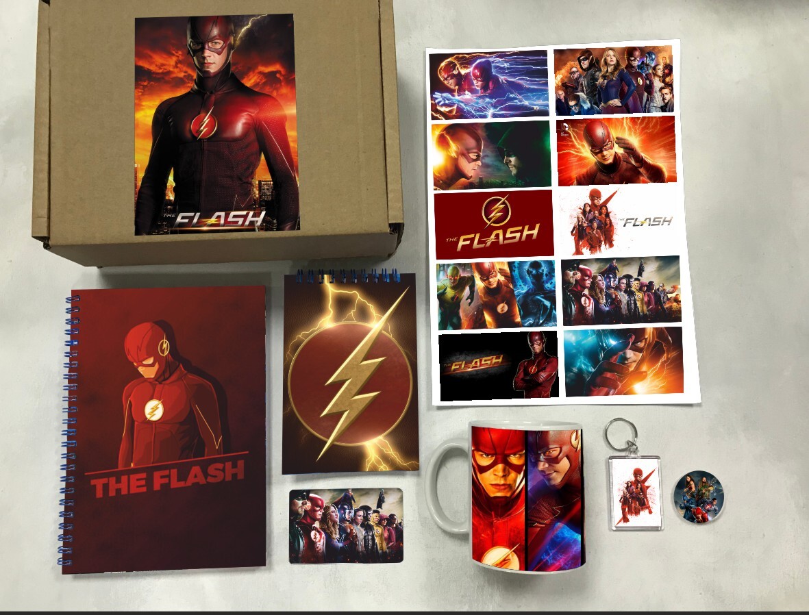 

Бокс с подарком Флэш, The Flash TF0004, 7 предметов