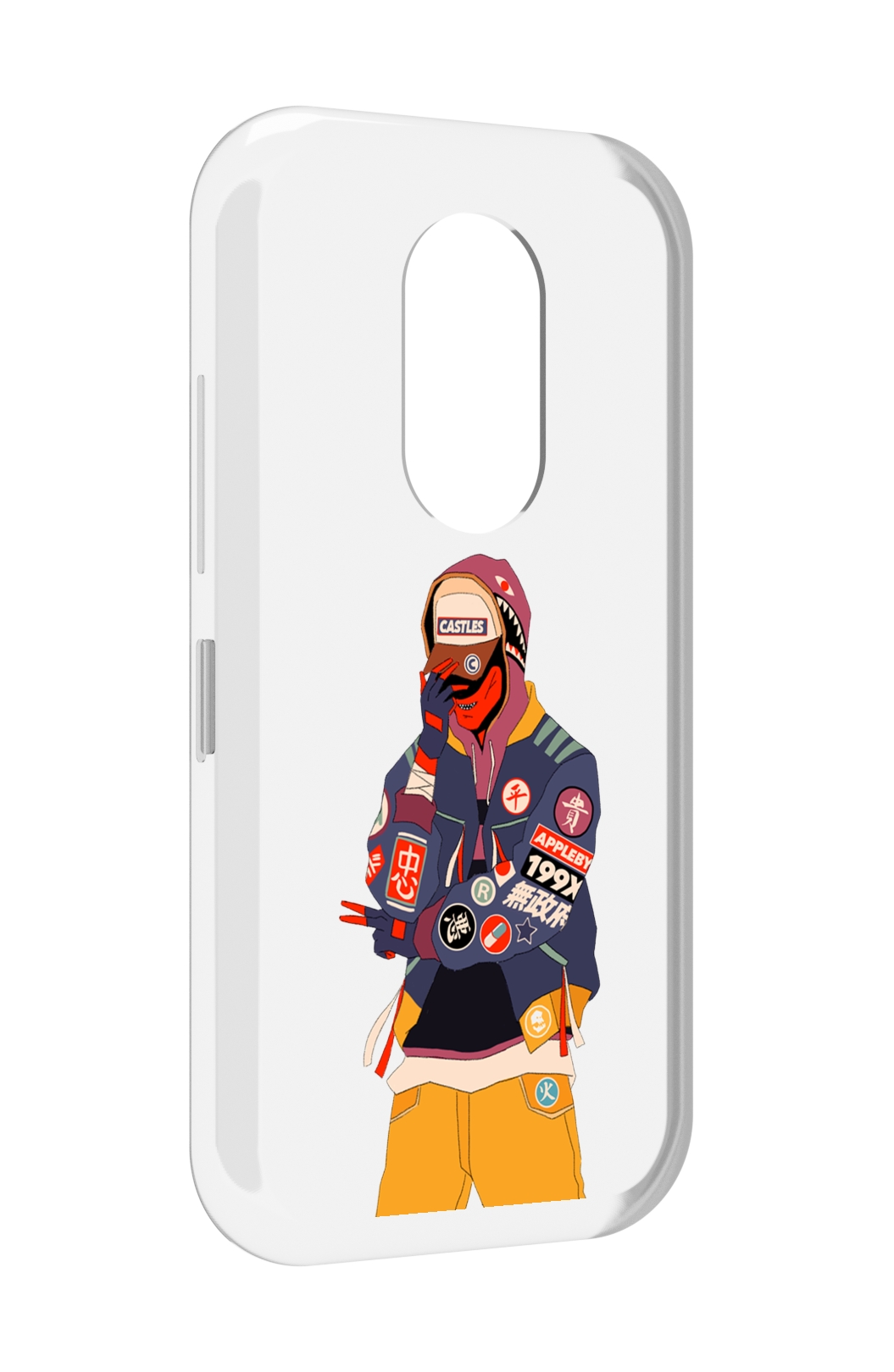 

Чехол MyPads модник для Doogee S61 / S61 Pro, Прозрачный, Tocco