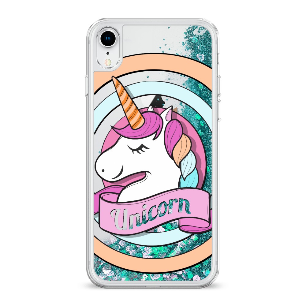 

Чехол Awog на Apple iPhone XR (10R) / Айфон XR (10R) "Unicorn зефирный", Разноцветный, 12095-1