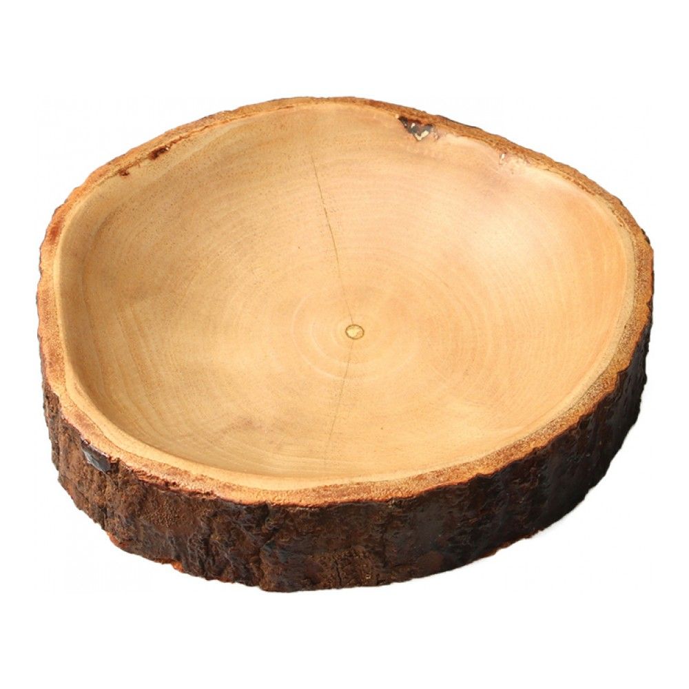 фото Блюдо сервировочное be home mango wood with bark, 0,1л, 14см, 34-09be