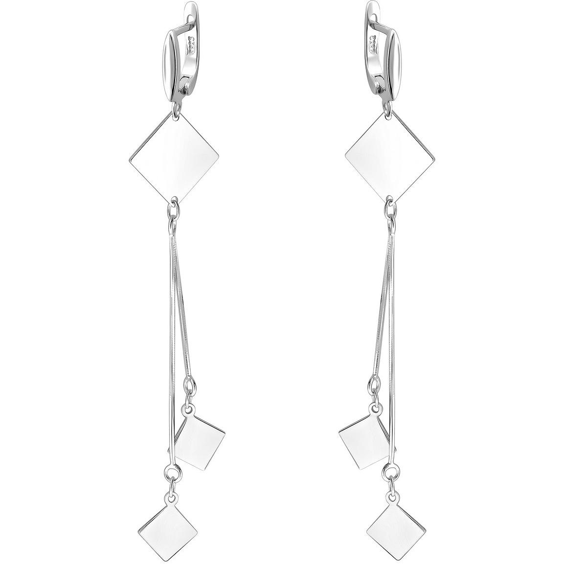 

Серьги женские из серебра Эстет Т4С05028844, без вставки, Т4С05028844