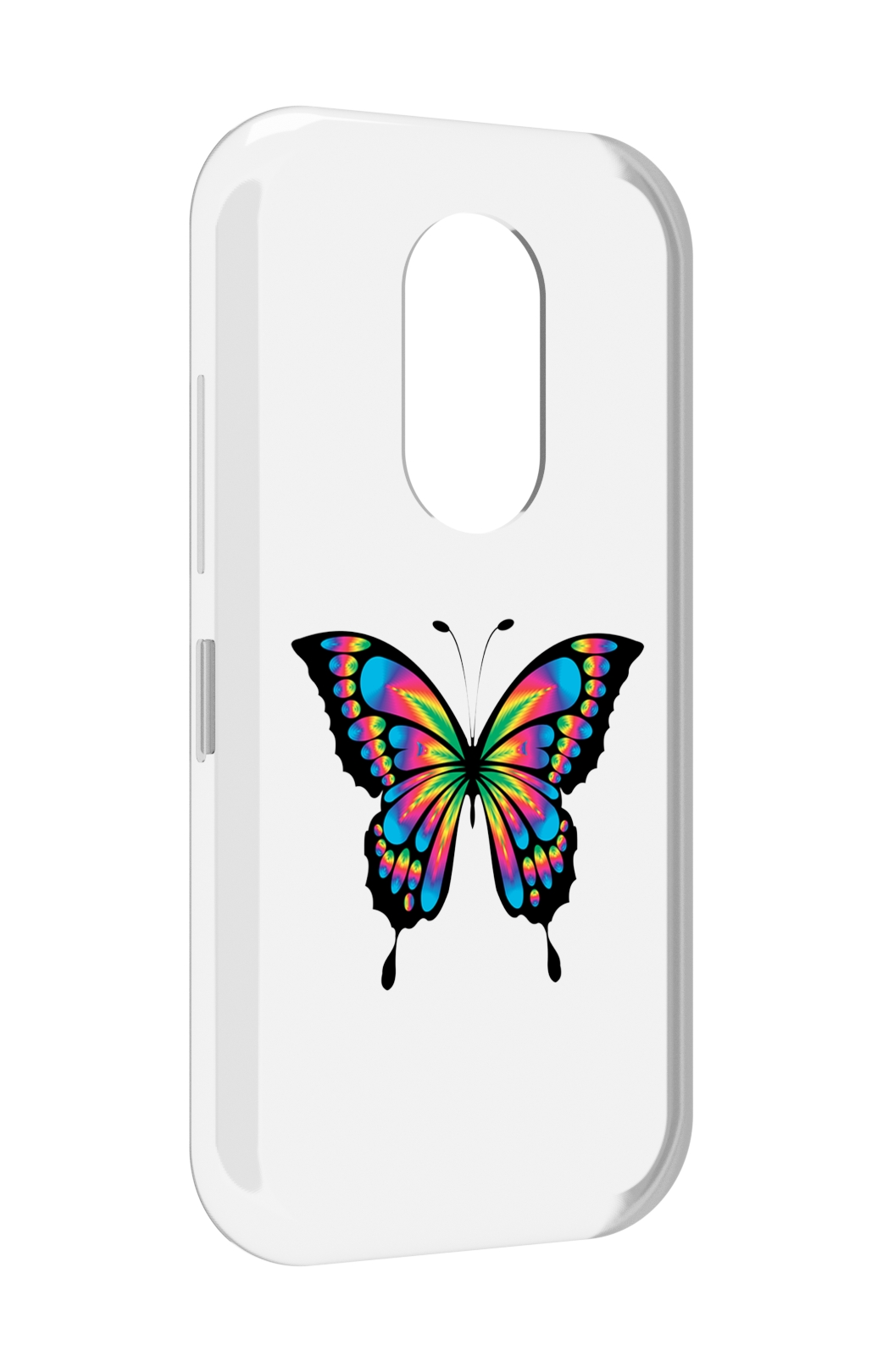 

Чехол MyPads мини-бабочка для Doogee S61 / S61 Pro, Прозрачный, Tocco