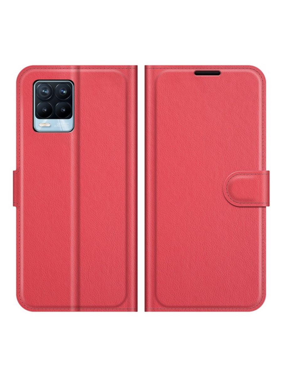 

Brodef Wallet Чехол книжка кошелек для Realme 8 Pro/8 фиолетовый