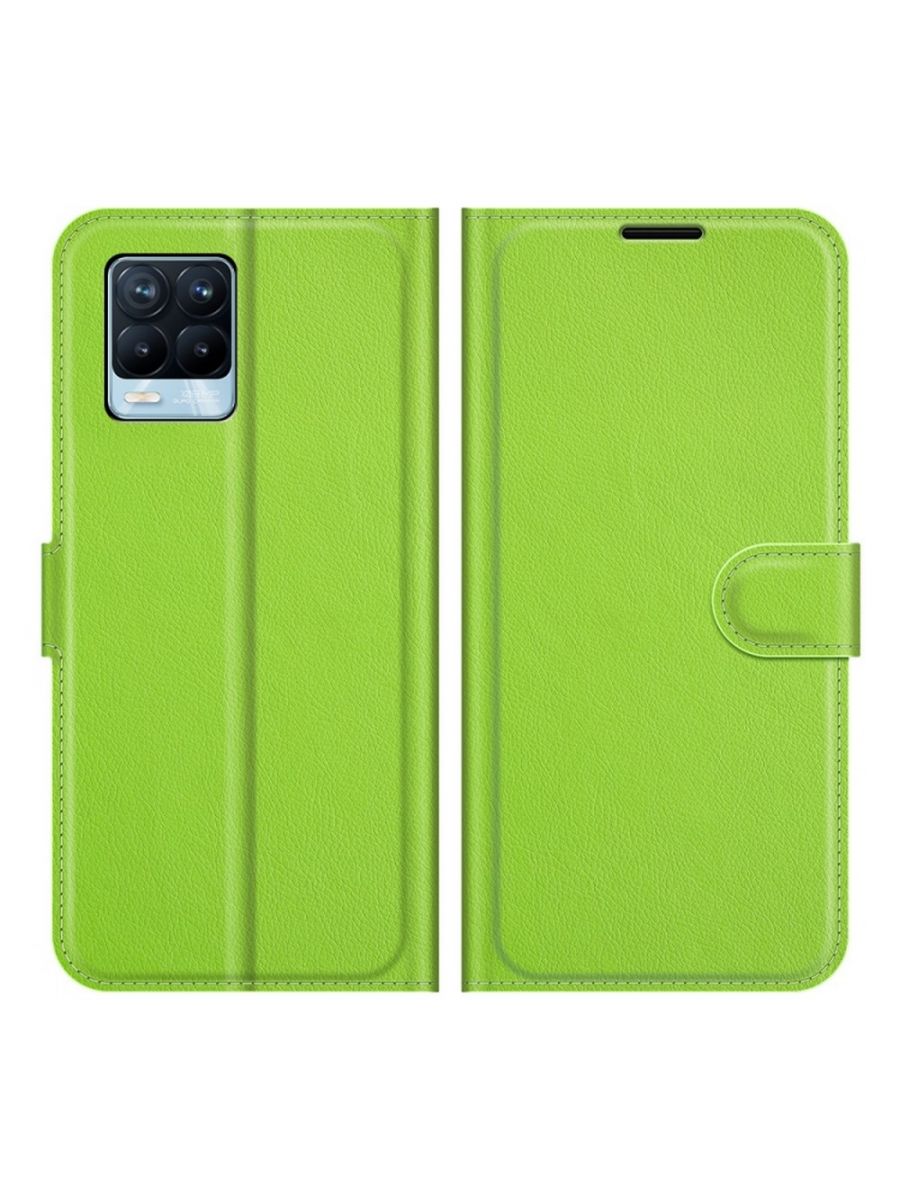 

Brodef Wallet Чехол книжка кошелек для Realme 8 Pro/8 коричневый