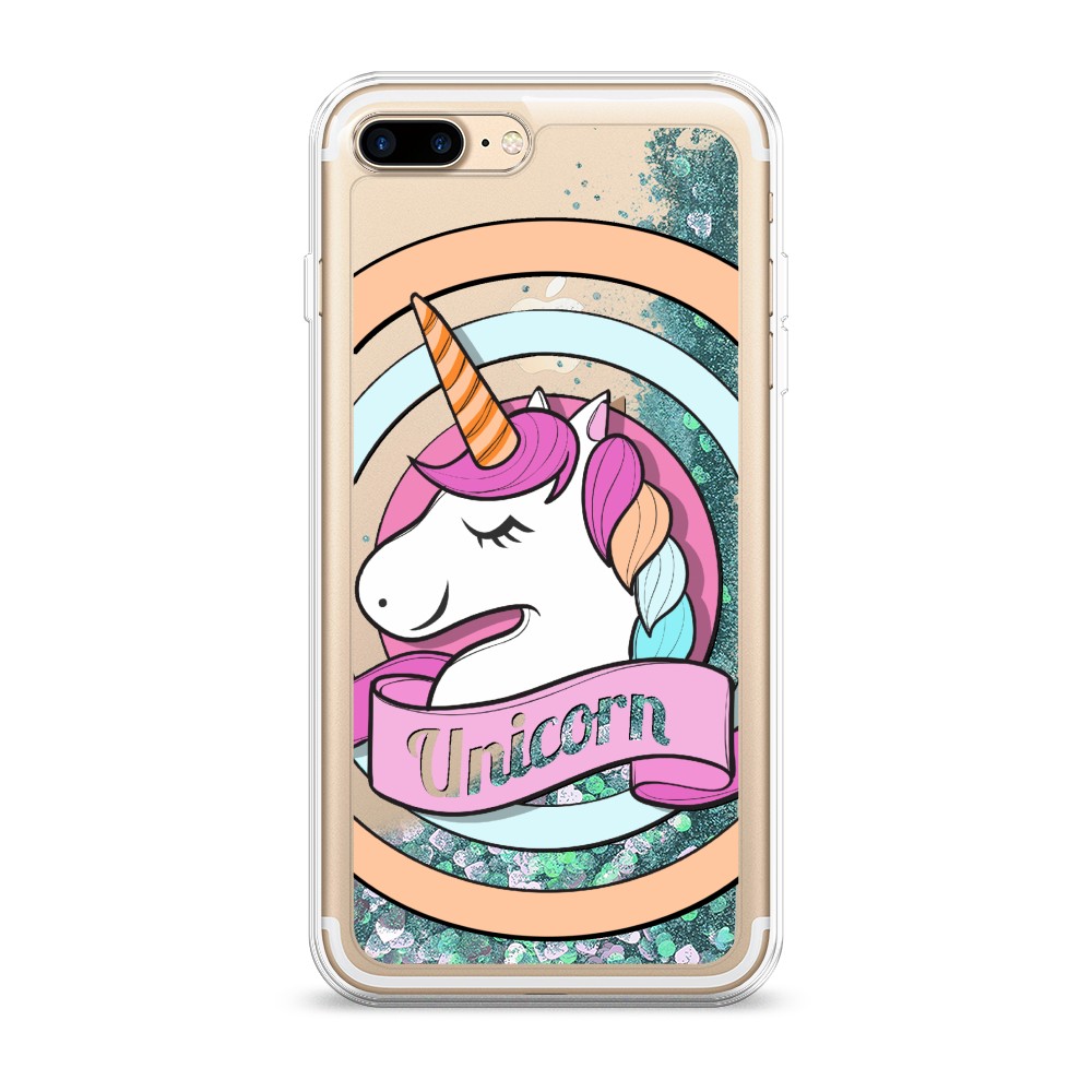 

Чехол Awog на Apple iPhone 8 Plus / Айфон 8 Plus "Unicorn зефирный", 10995-1