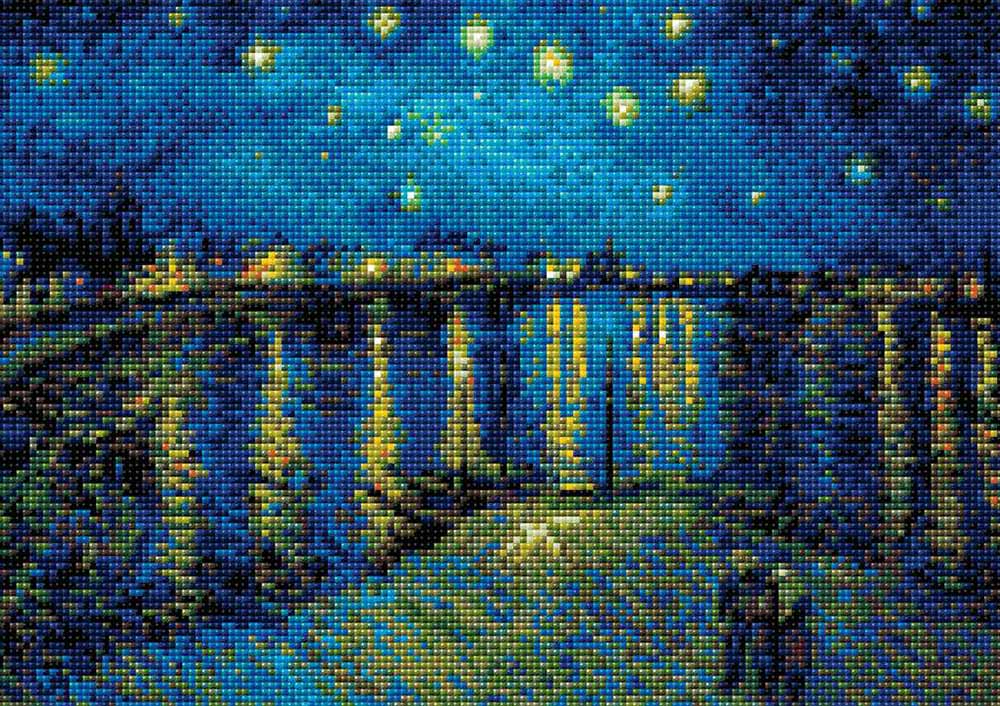 

Алмазная вышивка Риолис «Звездная ночь над Роной»