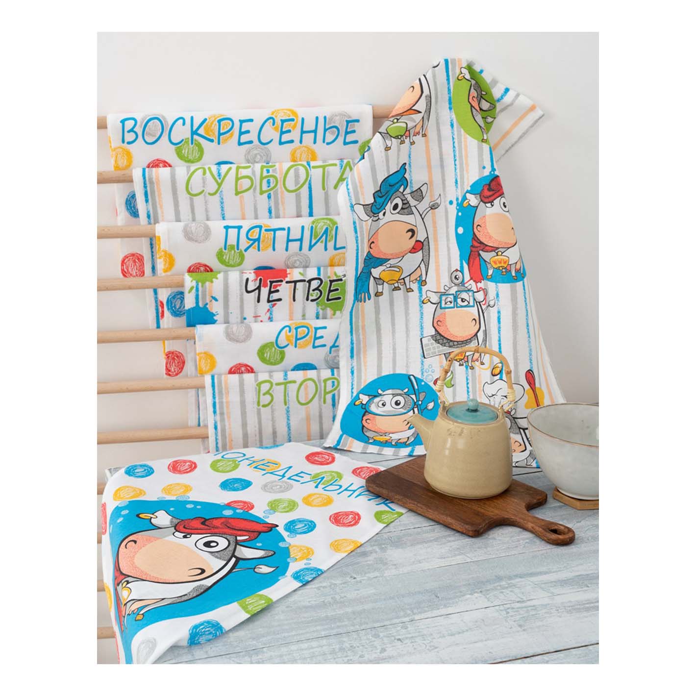 

Комплект полотенец Василиса 8 шт