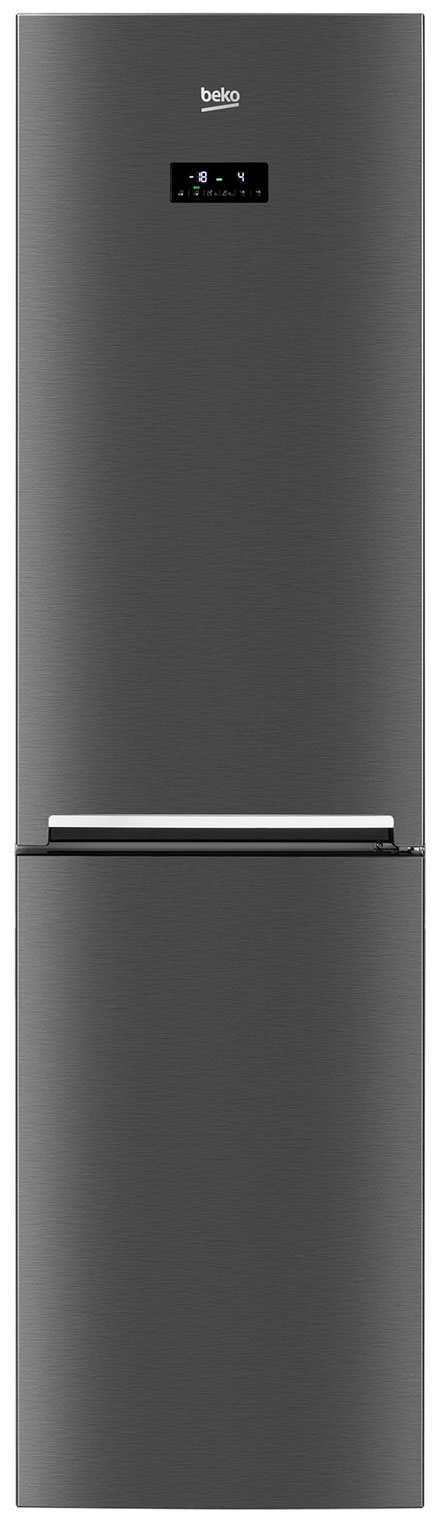Холодильник Beko RCNK335E20VX серый холодильник beko b3rcnk362hs