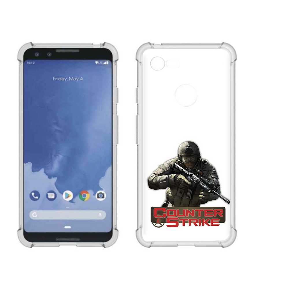 

Чехол MyPads Tocco для Google Pixel 3 Контра, Прозрачный, Tocco