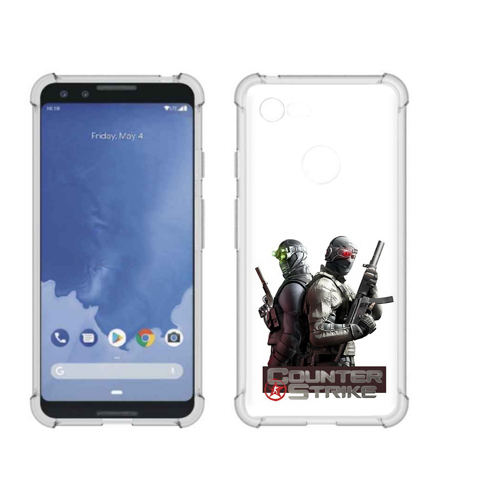 

Чехол MyPads Tocco для Google Pixel 3 КС, Прозрачный, Tocco