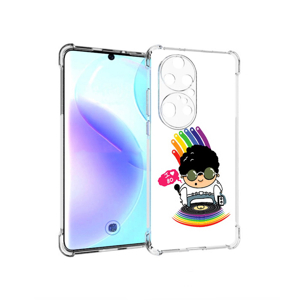 

Чехол MyPads Tocco для Huawei P50 Pro Я люблю 80-е, Прозрачный, Tocco