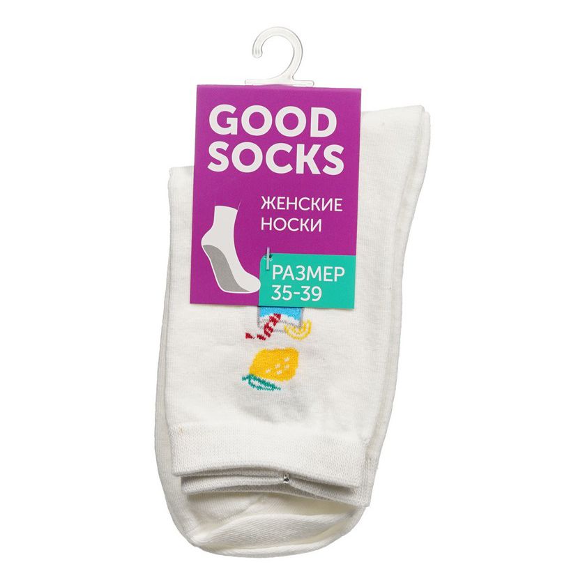 

Носки женские Good Socks белые 35-39, Белый