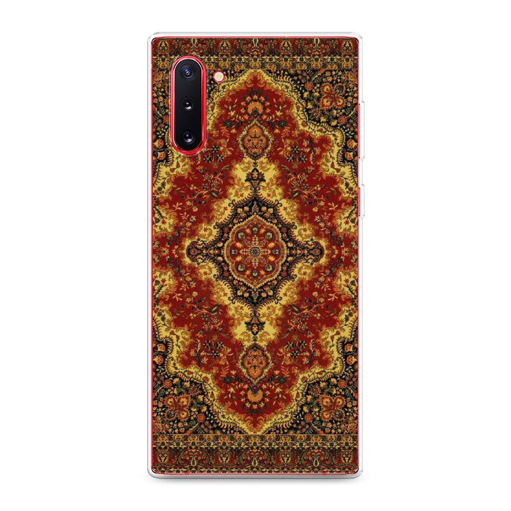 

Чехол на Samsung Galaxy Note 10 "Ковер", Коричневый;золотистый;красный, 28650-3