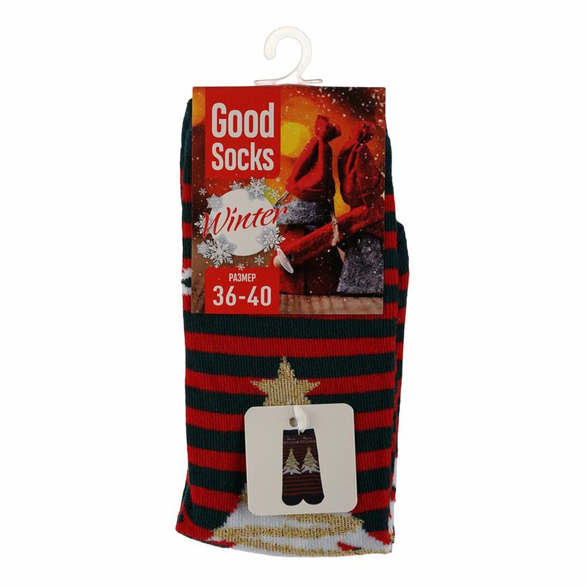 

Носки женские Good Socks разноцветные 36-40, Разноцветный
