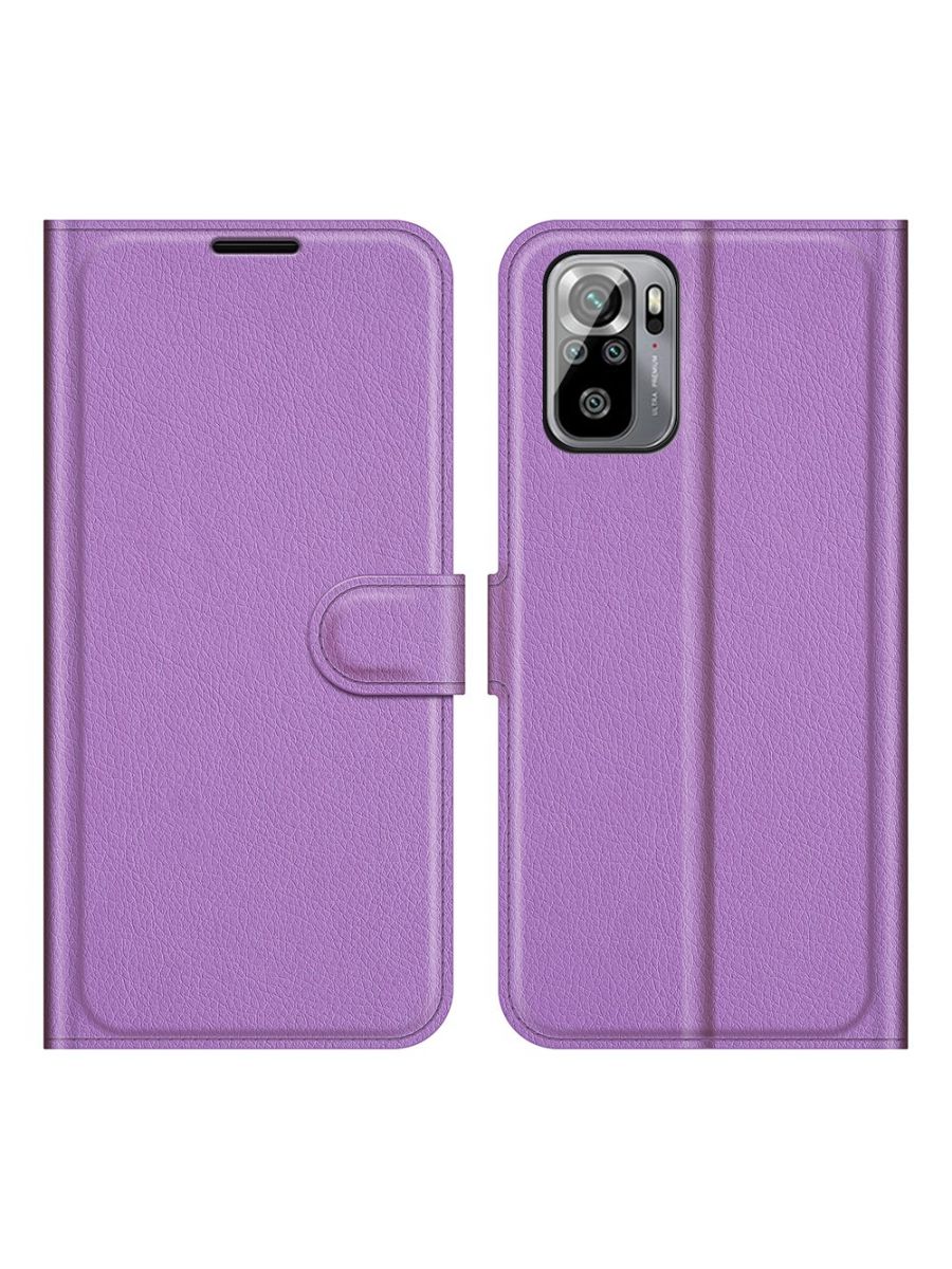 

Brodef Wallet Чехол книжка кошелек для Xiaomi Redmi Note 10 черный