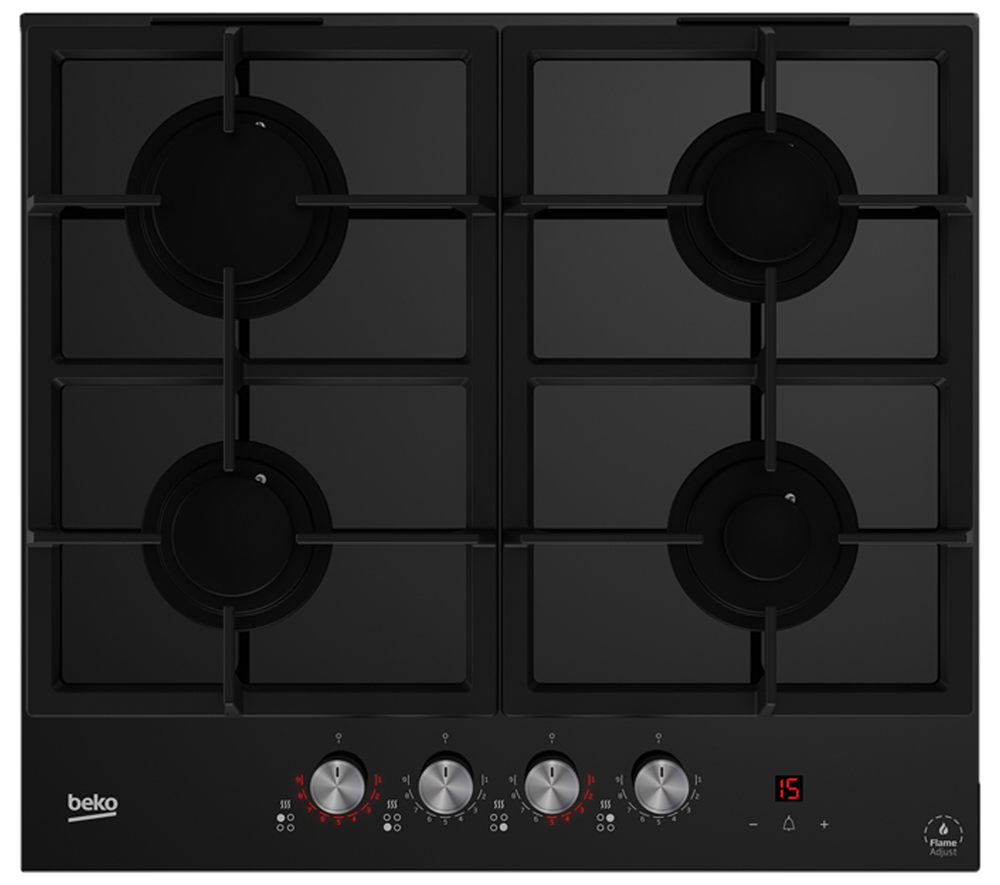 

Встраиваемая газовая панель Beko HSLG 64425 ST, HSLG 64425 ST