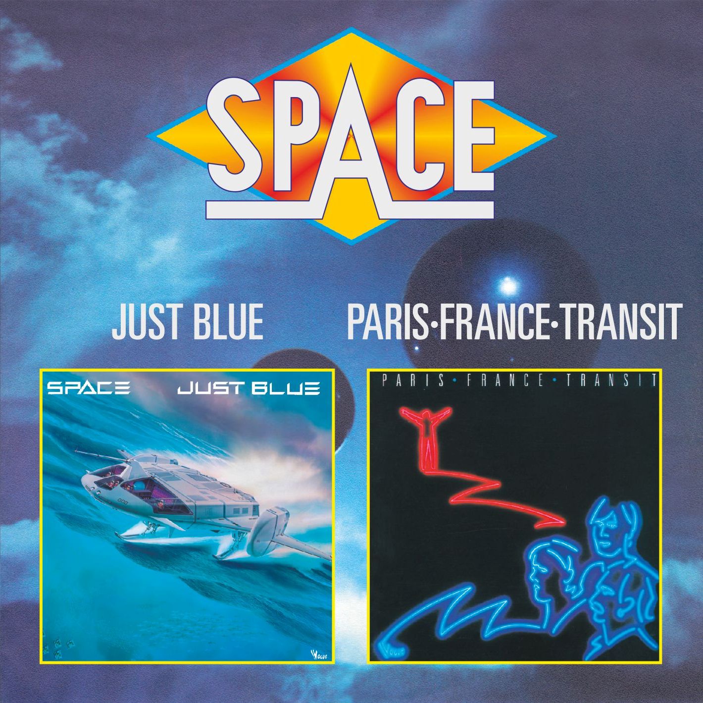 

Space / Just Blue & Paris France Transit СD, Space / Just Blue & Paris France Transit