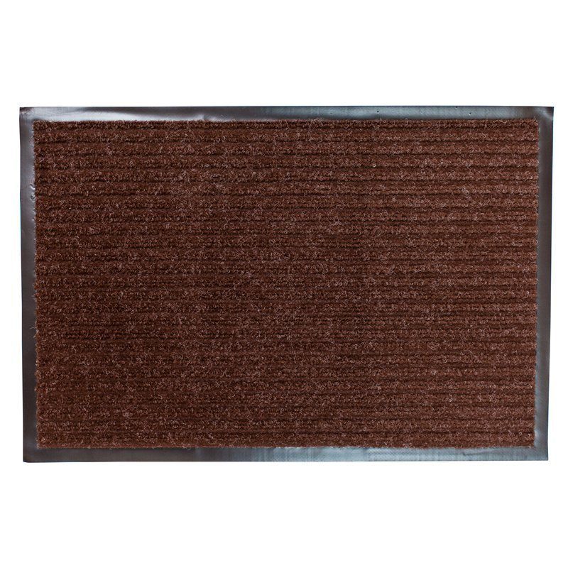 фото Коврик экспо придверный 50 x 80 см полипропилен коричневый nobrand