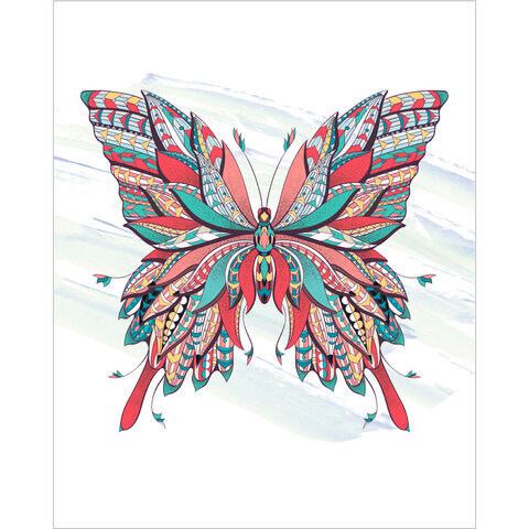 фото Кина по номерам 40*50 см, остров сокровищ бабочка, на подрамнике, акрил, кисти, 663350