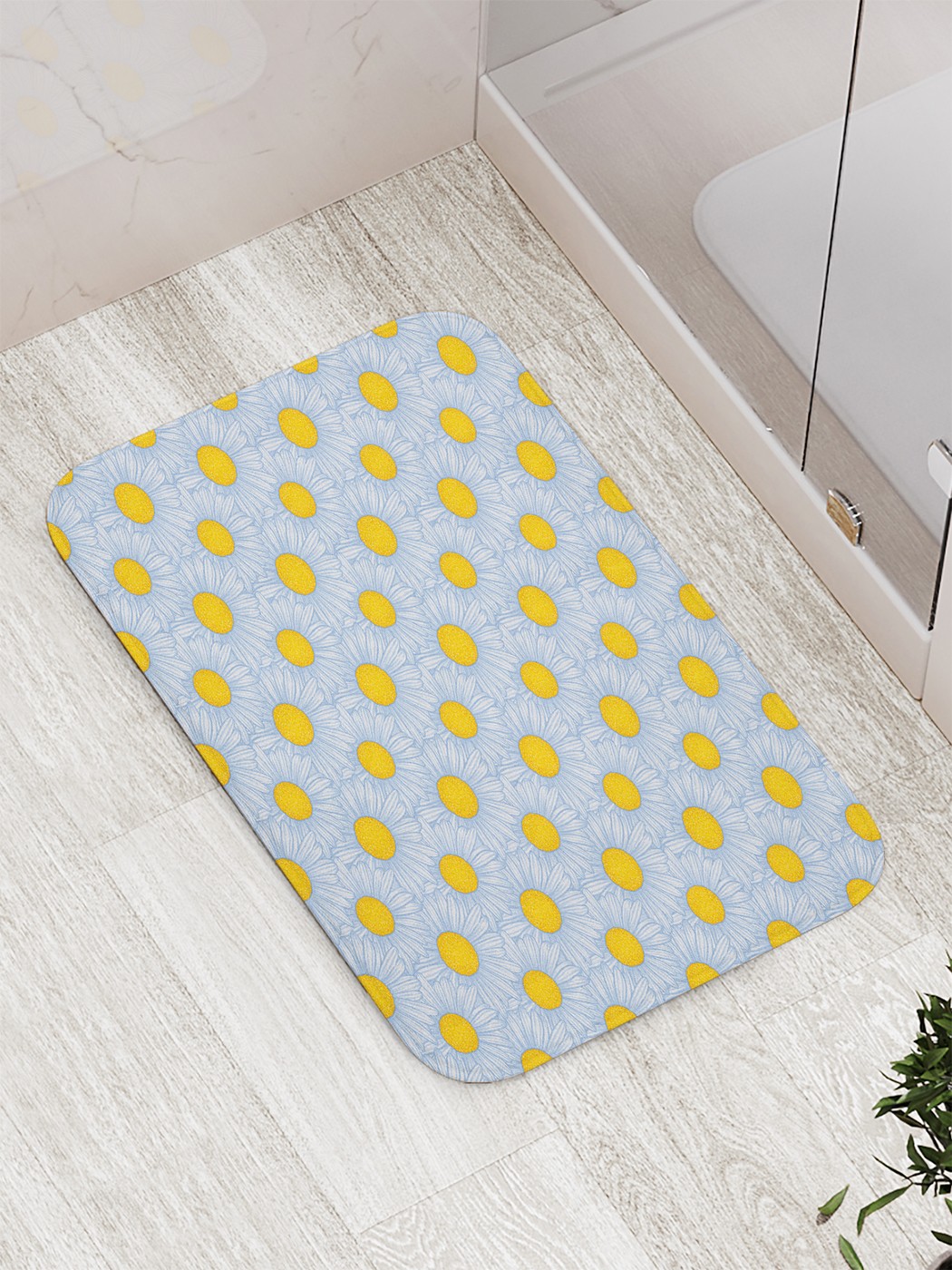 

bath_67068 Коврик противоскользящий для ванной, сауны, бассейна, 77х52 см