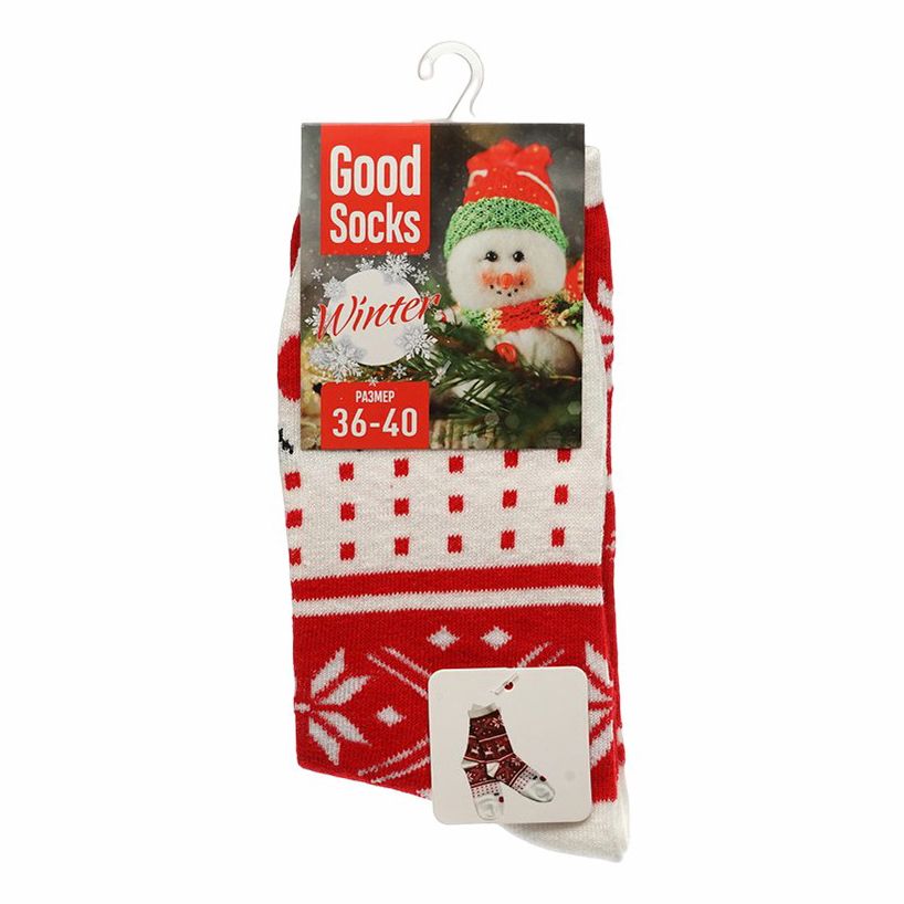 

Носки женские Good Socks красные 36-40, Красный