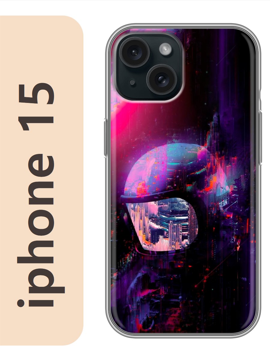 

Чехол на Apple Iphone 15 космонавт 331, Iph15rzne