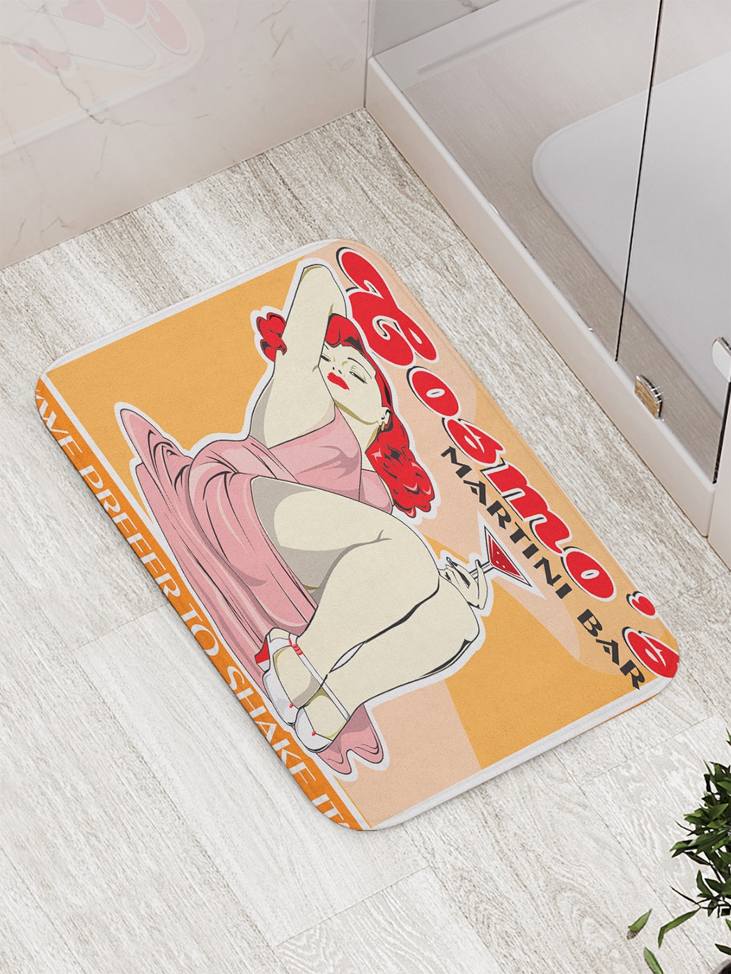 

bath_66977 Коврик противоскользящий для ванной, сауны, бассейна, 77х52 см