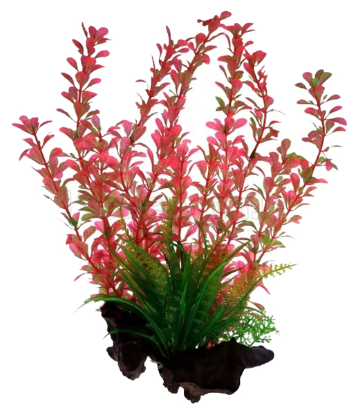 Растение Homefish 80662 пластиковое с грузом для аквариума 25 см